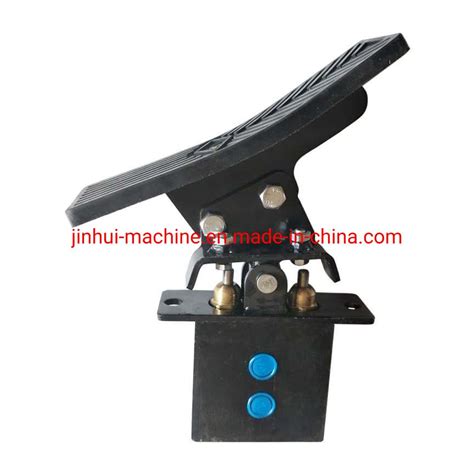 mini excavator control handle valve|mini excavator left foot pedal.